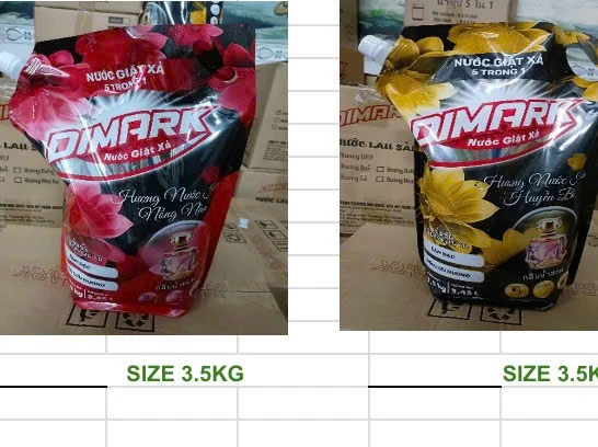 Túi giặt Dimark 3.5kg cam hương nước hoa quý phái kẹp sáp thơm