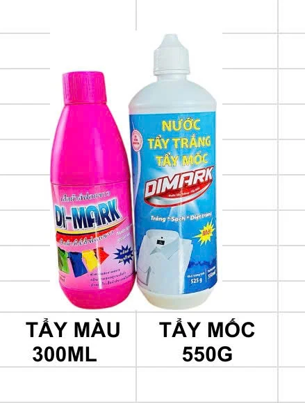 Tẩy mốc và giặt đồ trắng Dimark 500ml