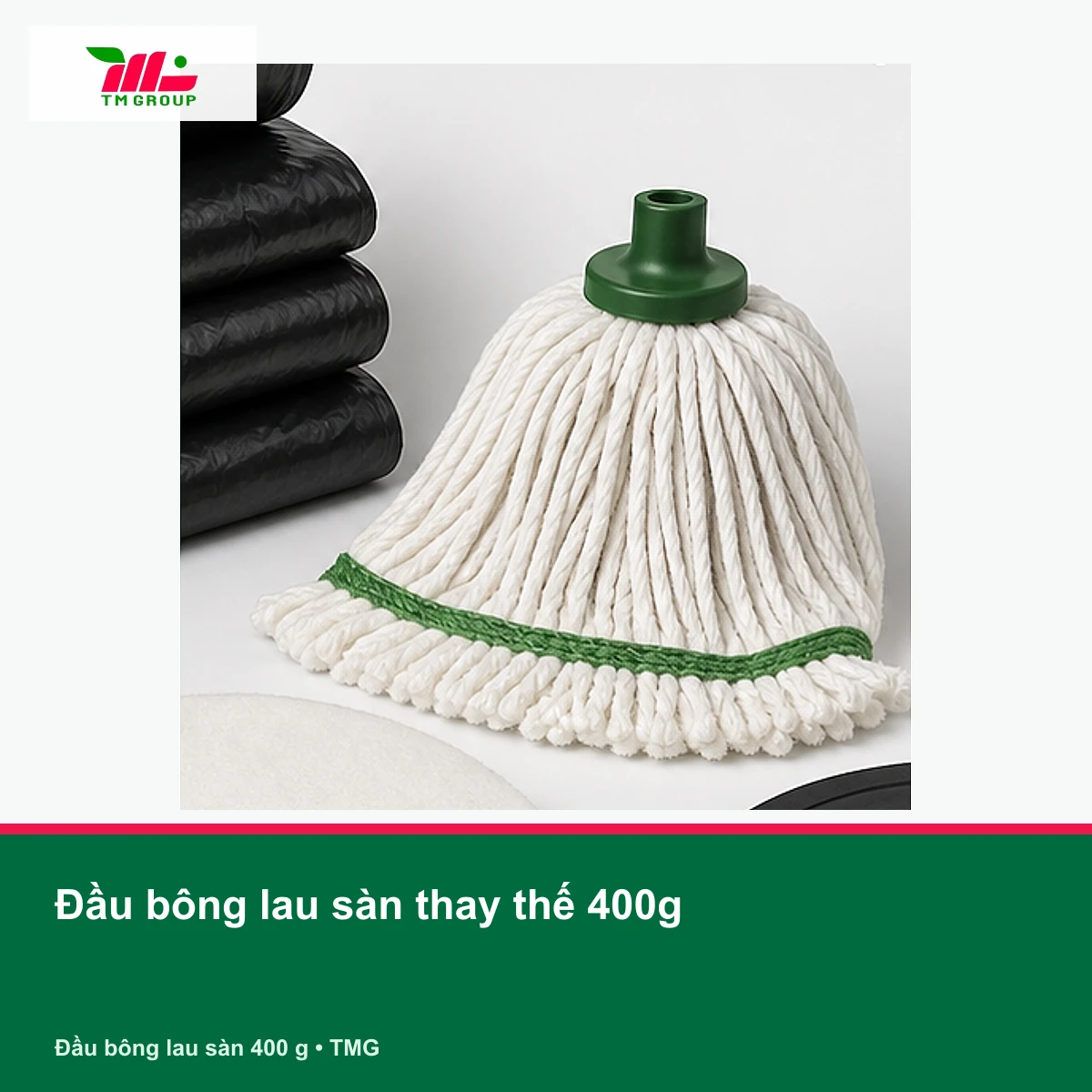 Đầu bông lau sàn thay thế 400g