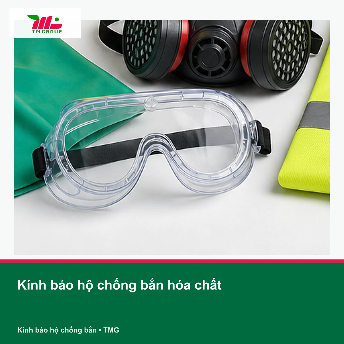 Kính bảo hộ chống bắn hóa chất