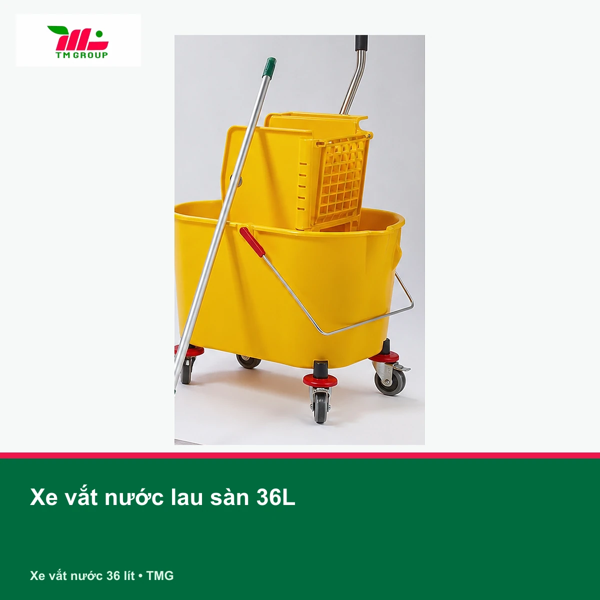 Xe vắt nước lau sàn 36L